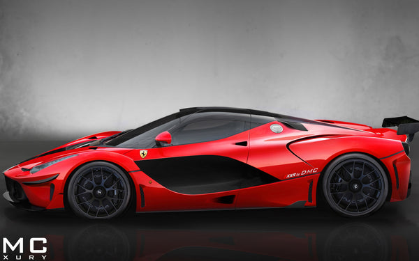 LAFERRARI FXXR SIDE GICLEE CANVAS ART PRINT POSTER – WOW Posters