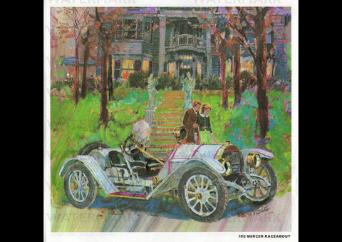 1912 MERCER RACEABOUT REPRO AD ART PRINT POSTER
