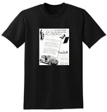 1936 VAUXHALL LIGHT SIX SEDAN AUSSIE AD TSHIRT