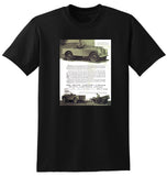 1948 LAND ROVER ENGLAND UK AD TSHIRT