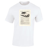 1949 AUSTIN A70 HAMPSHIRE SALOON AUSSIE AD TSHIRT