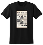 1950 FORD SINGLE SPINNER USA AD TSHIRT