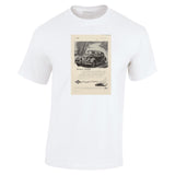 1950 RILEY 1.5 & 2.5 LITRE SALOON ENGLISH UK AD TSHIRT