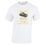 1951 AUSTIN A70 HEREFORD SALOON ENGLISH UK AD TSHIRT