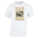 1952 HUMBER SUPER SNIPE SALOON ENGLISH UK AD TSHIRT