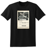 1952 JOWETT JAVELIN 1.5 LITRE SALOON ENGLISH UK AD TSHIRT