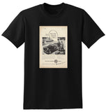 1952 MG TD MIDGET ENGLISH UK AD TSHIRT