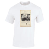 1952 MG TD MIDGET ENGLISH UK AD TSHIRT