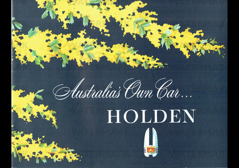 1953 FJ HOLDEN AUSSIE REPRO AD ART PRINT POSTER