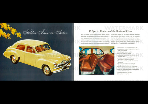 1953 FJ HOLDEN AUSSIE REPRO AD ART PRINT POSTER