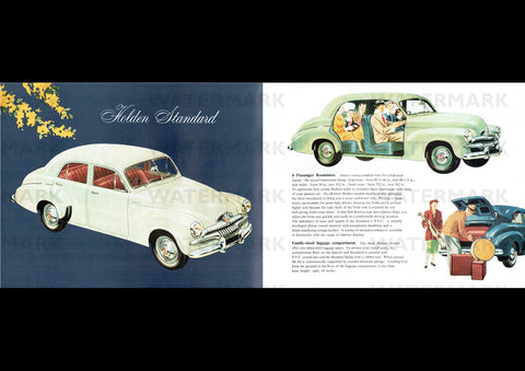 1953 FJ HOLDEN AUSSIE REPRO AD ART PRINT POSTER