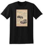 1953 SINGER 1500 SALOON & ROADSTER AUSSIE REPRO AD TSHIRT