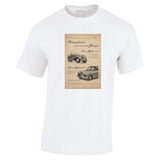 1953 SINGER 1500 SALOON & ROADSTER AUSSIE REPRO AD TSHIRT