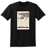 1953 VAUXHALL VELOX & WYVERN SEDAN AUSSIE AD TSHIRT