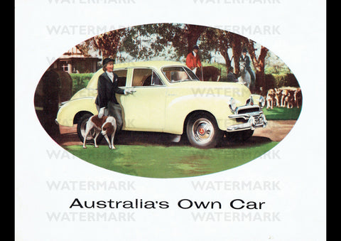 1955 FJ HOLDEN AUSSIE REPRO AD ART PRINT POSTER