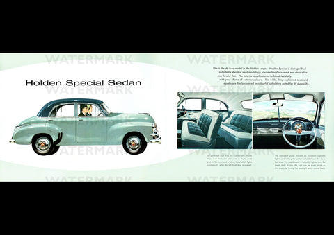 1955 FJ HOLDEN AUSSIE REPRO AD ART PRINT POSTER