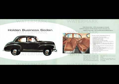 1955 FJ HOLDEN AUSSIE REPRO AD ART PRINT POSTER