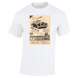 1955 HUMBER HAWK ROOTES GROUP AUSSIE AD TSHIRT