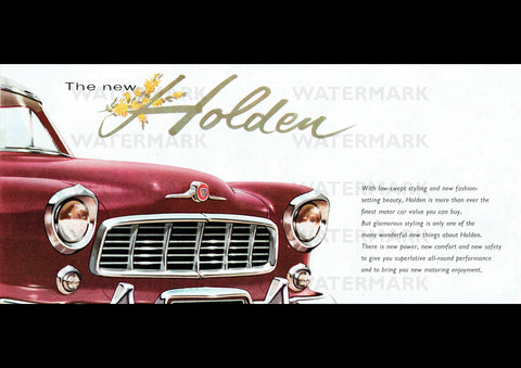 1956 FE HOLDEN AUSSIE REPRO AD ART PRINT POSTER