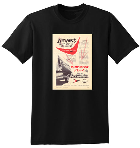 1957 AP1 CHRYSLER ROYAL AUSSIE AD TSHIRT