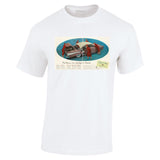 1957 BODY BY FISHER CHEVROLET BEL-AIR SPORT SEDAN USA AD TSHIRT