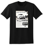 1957 MORRIS MINOR 1000 BMC AUSSIE AD TSHIRT