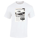 1957 MORRIS MINOR 1000 BMC AUSSIE AD TSHIRT