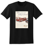 1957 PONTIAC STAR CHIEF SPORT SEDAN & WAGON USA AD TSHIRT