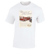 1957 PONTIAC STAR CHIEF SPORT SEDAN & WAGON USA AD TSHIRT