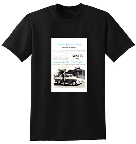 1958 AUSTIN A55 CAMBRIDGE BMC AUSSIE AD TSHIRT