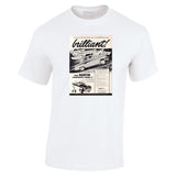 1958 AUSTIN CAMBRIDGE MARK II A50 SEDAN BMC AUSSIE AD TSHIRT