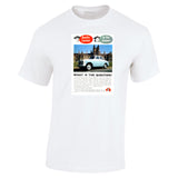 1958 AUSTIN LANCER BMC AUSSIE AD TSHIRT