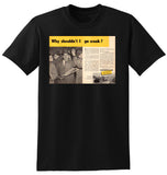 1958 CATERPILLAR OF AUSTRALIA PTY LTD WHY SHOULDN'T I GO AUSSIE AD TSHIRT