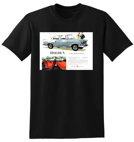 1958 FC HOLDEN SPECIAL SEDAN AUSSIE AD TSHIRT