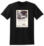 1958 FORD CUSTOMLINE V8 AUSSIE AD TSHIRT