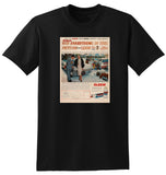 1958 GLEEM TOOTHPASTE GIVEAWAY CHRYSLER NEW YORKER PLYMOUTH SUBURBAN SPORT USA AD TSHIRT