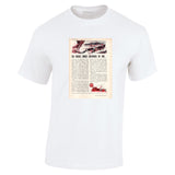 1958 INTERNATIONAL HARVESTER SIX WEEKS ENDED CENTURIES OF TOIL AUSSIE AD TSHIRT