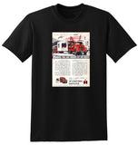 1958 INTERNATIONAL HARVESTER OUR BASIC NEEDS #3 OF A SERIES AUSSIE AD TSHIRT