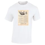 1958 J I CASE THRESHING MACHINE TRACTORS AUSSIE AD TSHIRT