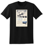 1958 MOPAR CHRYSLER GENUINE PARTS WE TOO AIM TO TAKE CARE OF OUR OWN AUSSIE AD TSHIRT