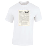 1958 SIMCA ARONDE FATHER WEAR A FEATHER IN HIS BERET AD TSHIRT