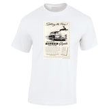 1958 SINGER GAZELLE SPORTS SEDAN ROOTES GROUP AUSSIE AD TSHIRT