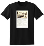 1958 VOLKSWAGEN VW DELIVERY VAN HELPS 20000 PEOPLE AUSSIE AD TSHIRT