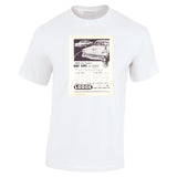 1959 LODGE SPARK PLUGS STAR MODEL FORD CUSTOMLINE AUSSIE AD TSHIRT