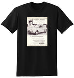 1959 RENAULT DAUPHINE FOR BENAUD AUSSIE AD TSHIRT