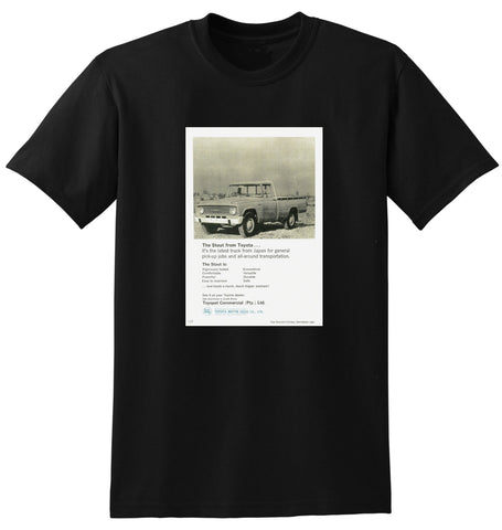 1962 TOYOTA STOUT SOUTH AFRICA AD TSHIRT