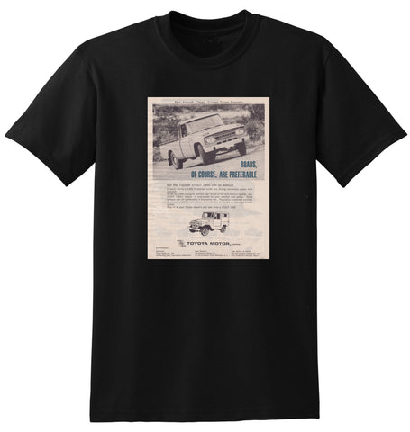 1963 TOYOPET TOYOTA STOUT UTE UTILITY AUSSIE AD TSHIRT