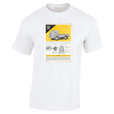 1964 NISSAN CABALL TRUCK INTERNATIONAL REPRO AD TSHIRT