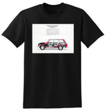 1964 VW VOLKSWAGEN 1500 GERMANY AD TSHIRT