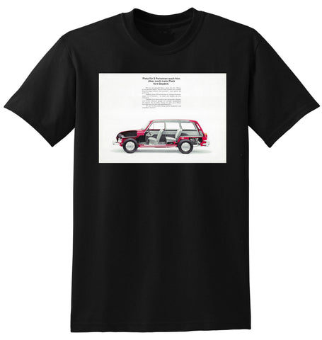 1964 VW VOLKSWAGEN 1500 GERMANY AD TSHIRT